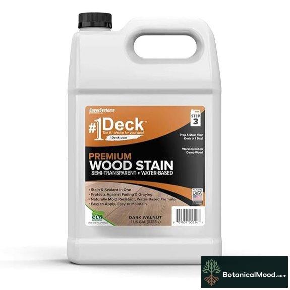 SaverSystems #1 Semi-Transparent Deck Stain & Sealer