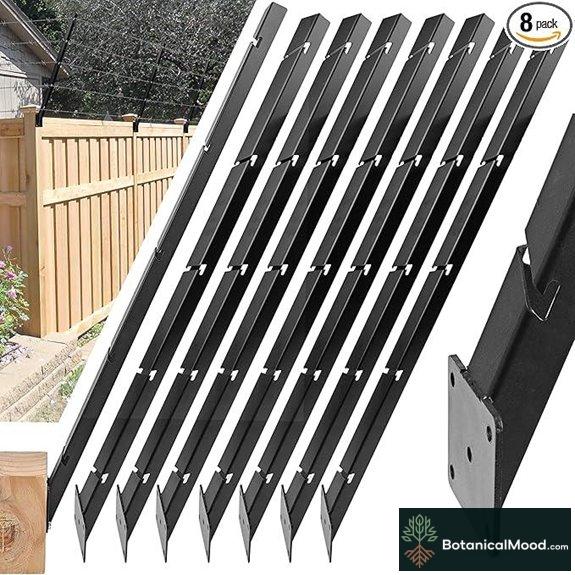 8 Pack 31 Fence Post Extenders for Privacy Pets