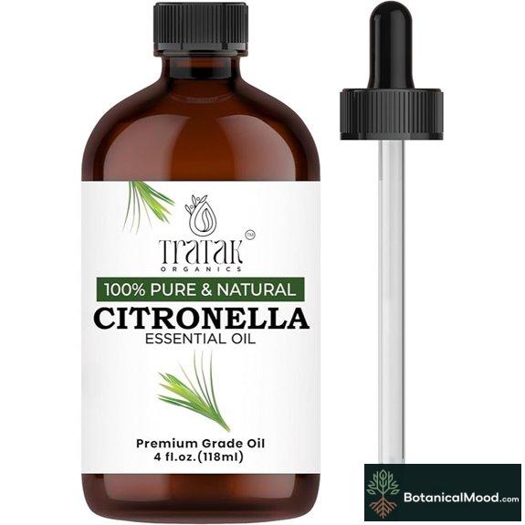 Citronella Essential Oil 4 fl oz (Pure Natural)