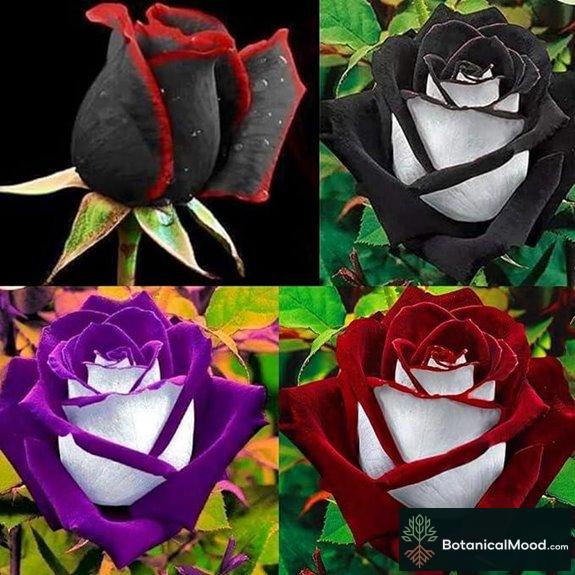 300+ Rare Rainbow Rose Seeds