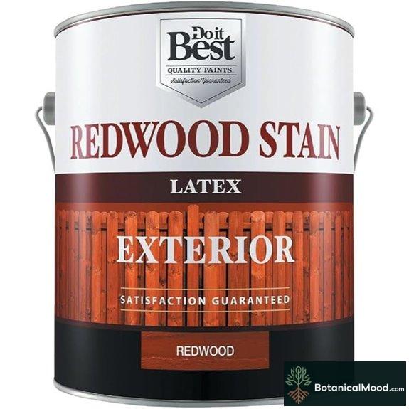 Exterior Latex Redwood Stain