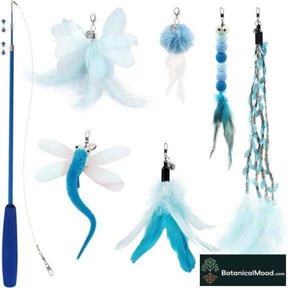 retractable cat teaser wand