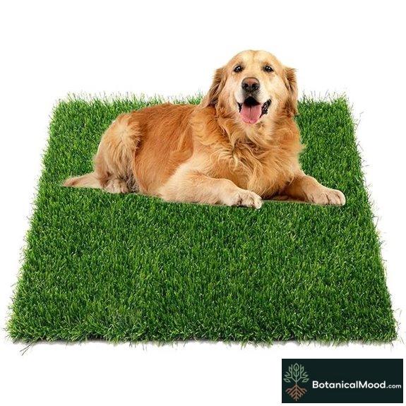 Dog Potty Grass Pad Reusable Washable Indoor Outdoor