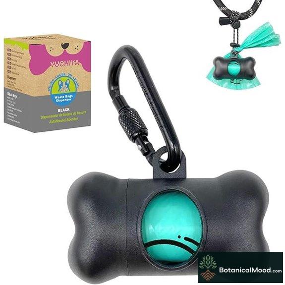 Dog Poop Bag Holder with Scented Waste Bags