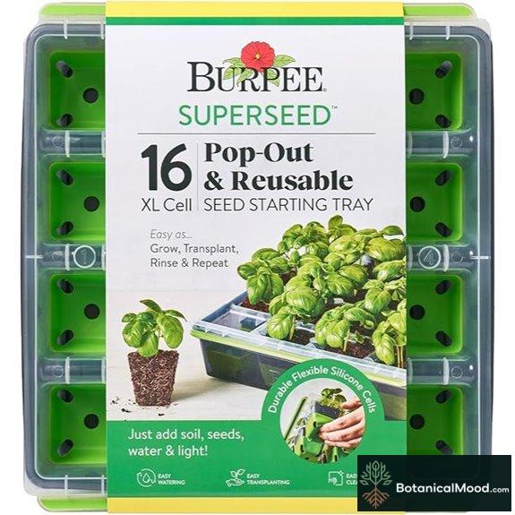 Burpee SuperSeed Seed Starting Tray (16 XL Cells)