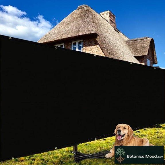 Shade&Beyond 4' x 50' Fence Privacy Screen Net Cover