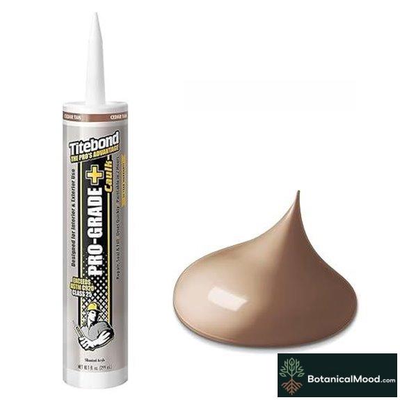 Titebond Pro-Grade Plus 8451 Silicone Acrylic Caulk Cedar