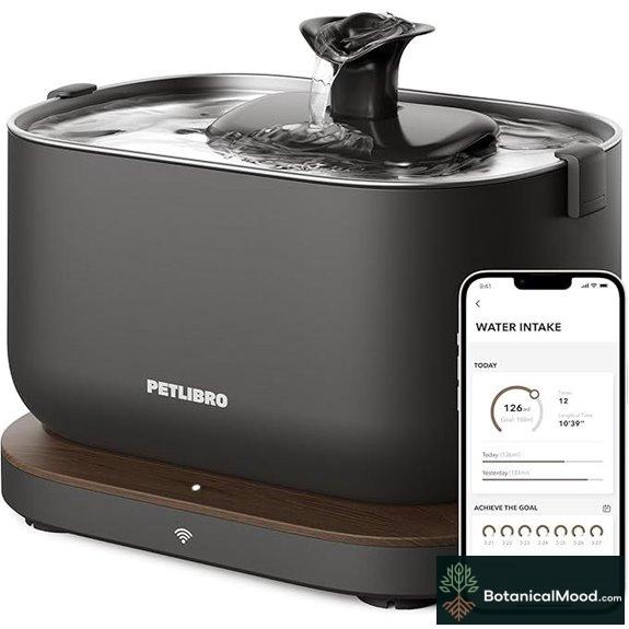 PETLIBRO Cat Water Fountain with App Monitoring