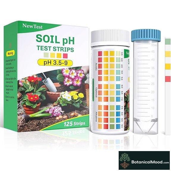 Soil pH Test Kit (125 Strips)