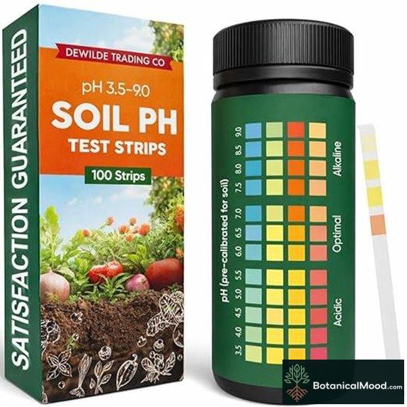 Soil pH Test Kit (100 Strips)