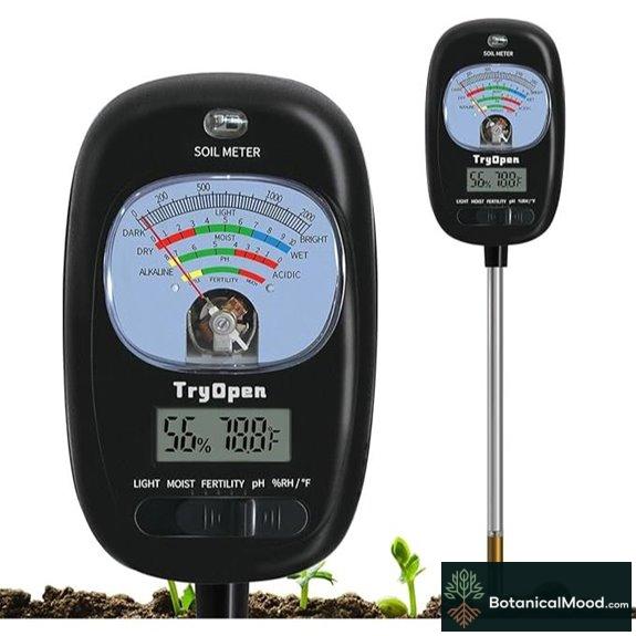 7-in-One Soil Test Kit with LCD Display
