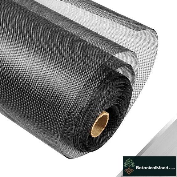 Stainless Steel Mesh Window Screen Roll 22 Mesh 35in x 10ft