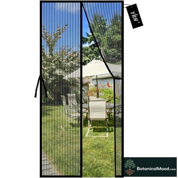 Magnetic Screen Door with Stay Open Buckles (36x82)