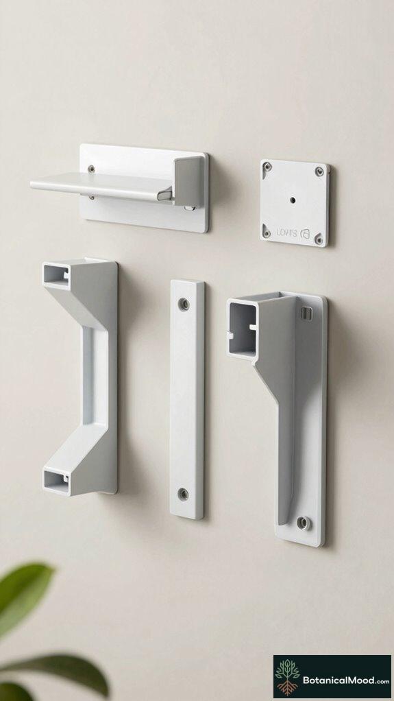 sturdy adjustable durable brackets