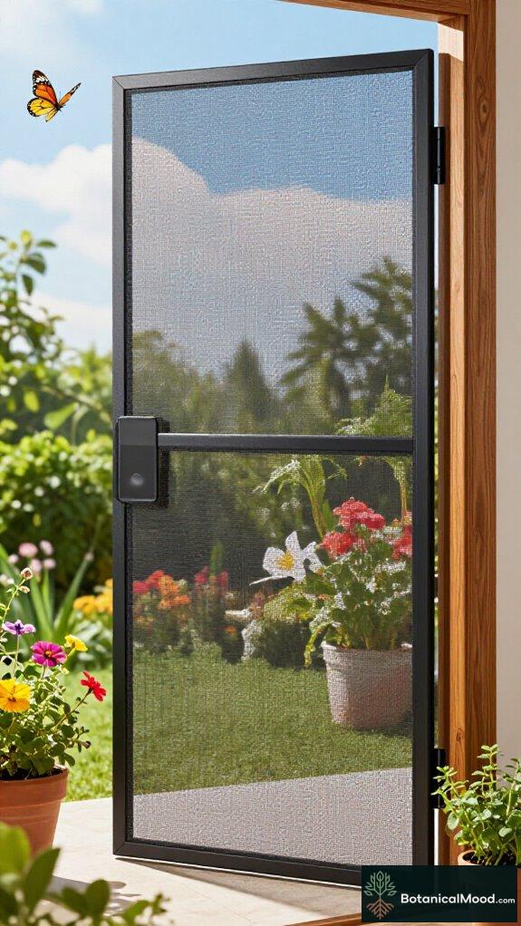 stylish bug proof screen doors