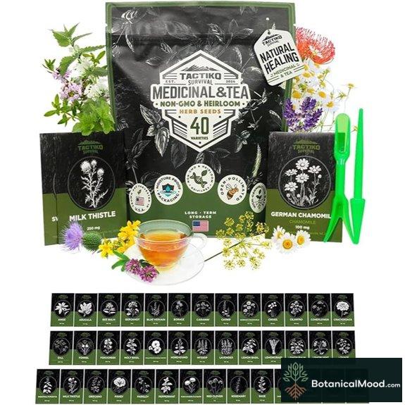 Tactiko Survival Herb Seed Variety Pack