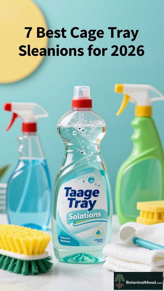 top cage tray cleaners