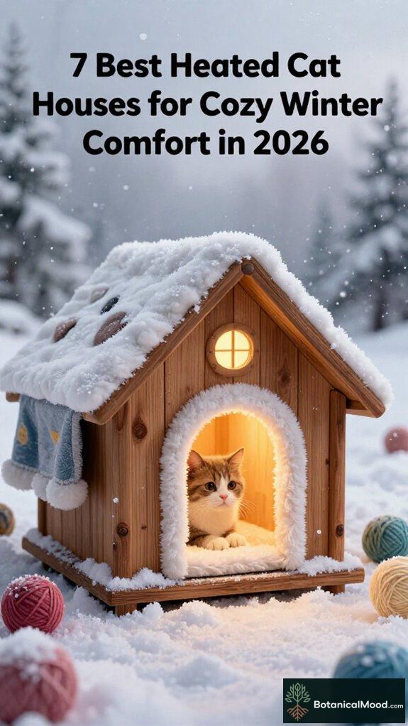 top heated cat houses