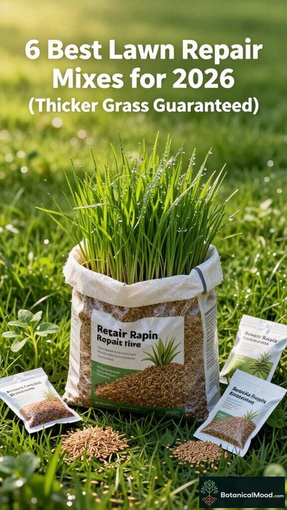 6 Best Lawn Repair Mixes for 2026 (Thicker Grass Guaranteed)