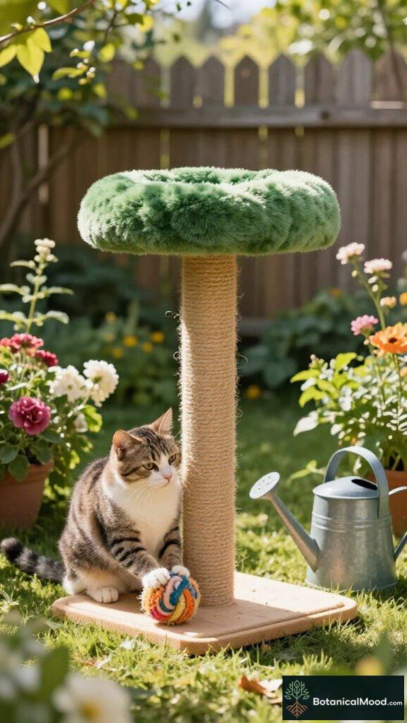 top outdoor cat scratching