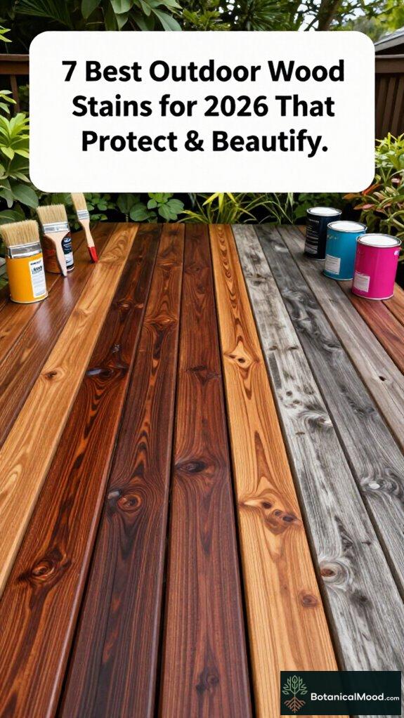 7 Best Outdoor Wood Stains for 2026 That Protect & Beautify