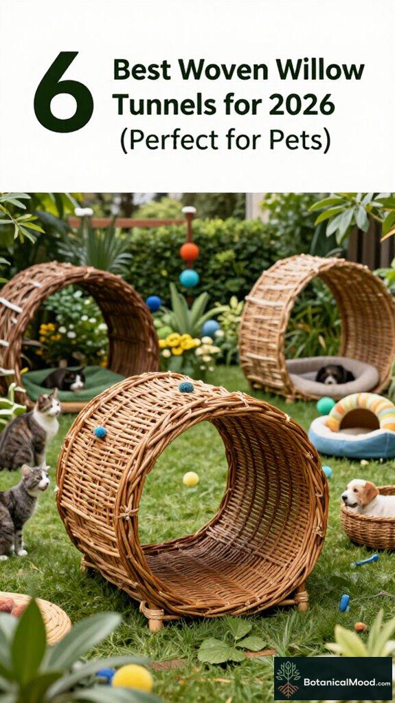 6 Best Woven Willow Tunnels for 2026 (Perfect for Pets)