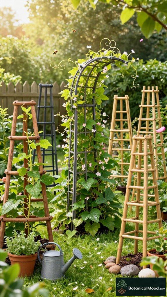 top trellises for gardens
