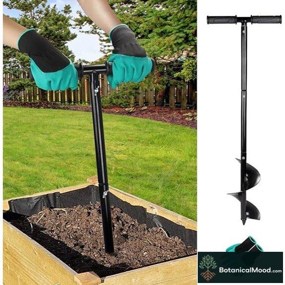 Compost Aerator Turner Tool for Tumbler Bins