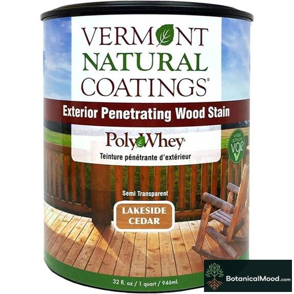 Vermont Natural Coatings PolyWhey Exterior Stain - Lakeside Cedar