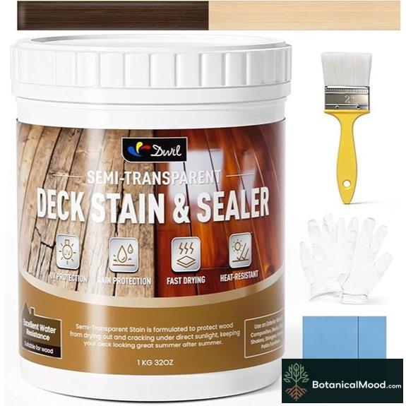 DWIL Water Based Wood Stain & Sealer (32oz)