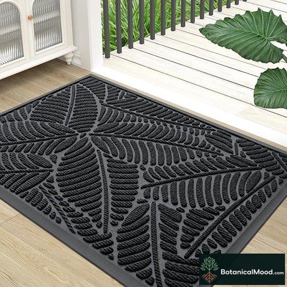 Colorxy Waterproof Rubber Door Mat (30x17)