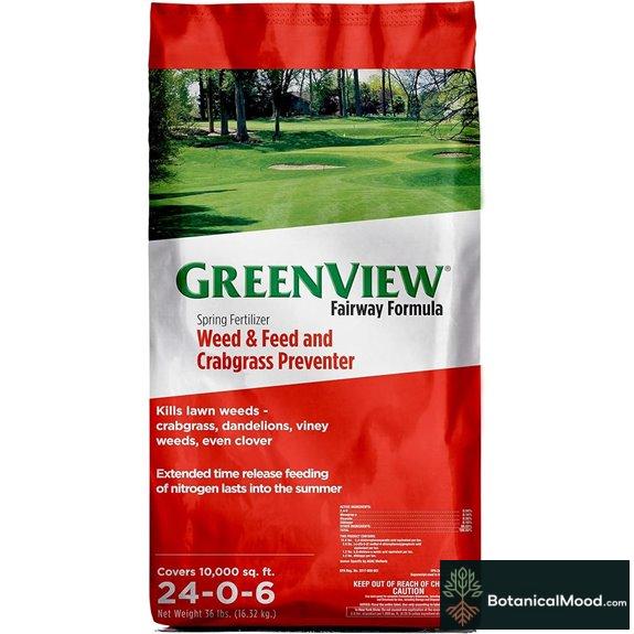 GreenView Spring Fertilizer Weed & Feed Crabgrass Preventer