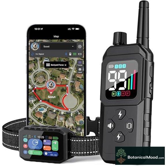 GPS Wireless Dog Fence for 10–120 lbs