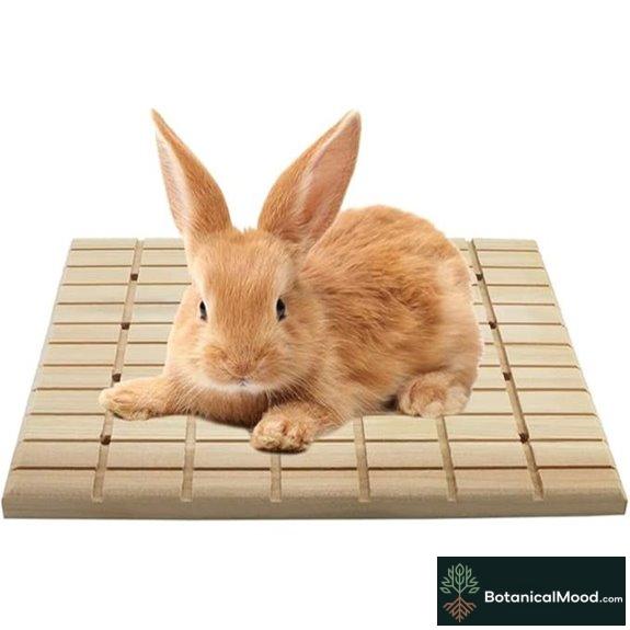 Litewoo Wooden Bunny Chew Toy for Claw and Teeth Care