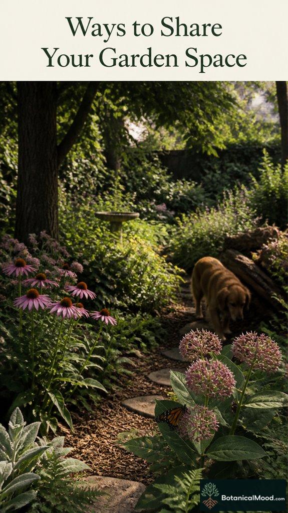 connect wildlife friendly garden zones