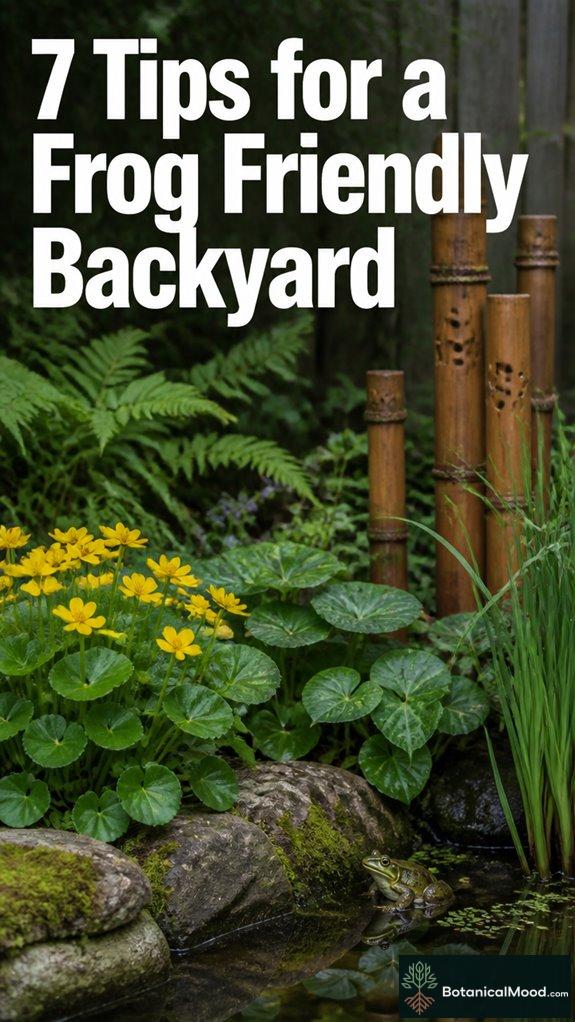 create a frog habitat