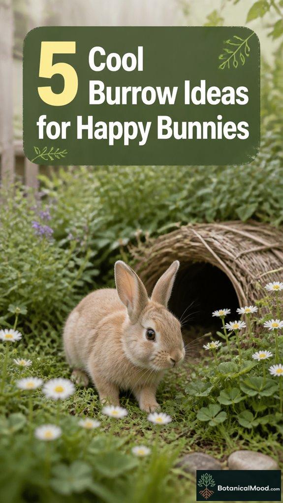creative burrow ideas for rabbits