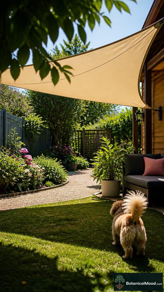 custom pet garden shade solutions