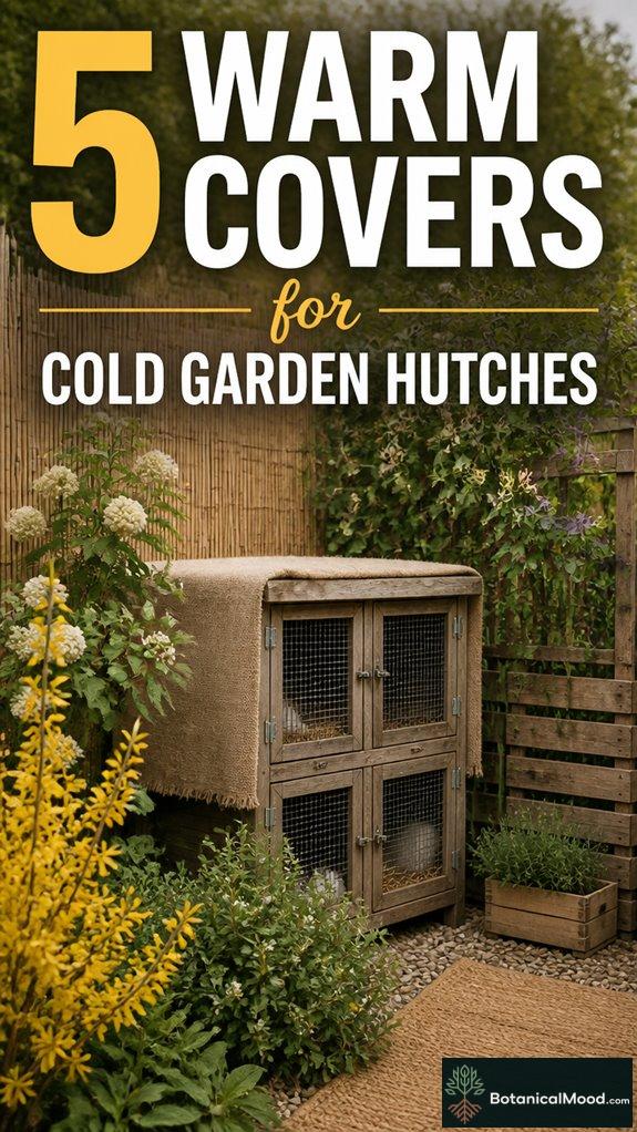 garden hutches winter covers