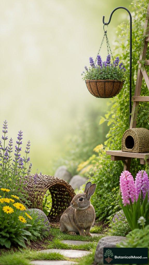 garden mammals gym activities