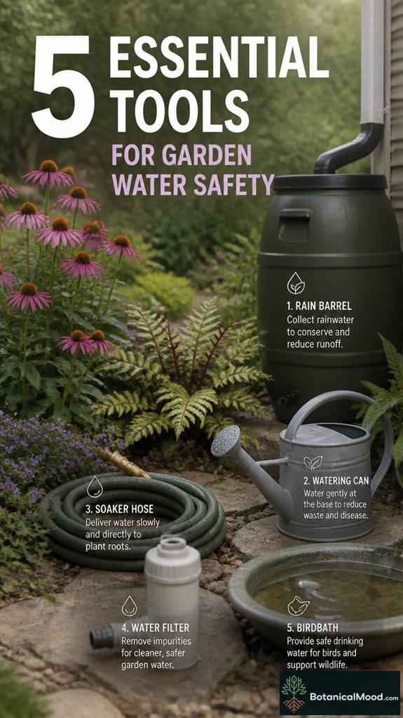 5 Essential Tools for Garden Water Safety
