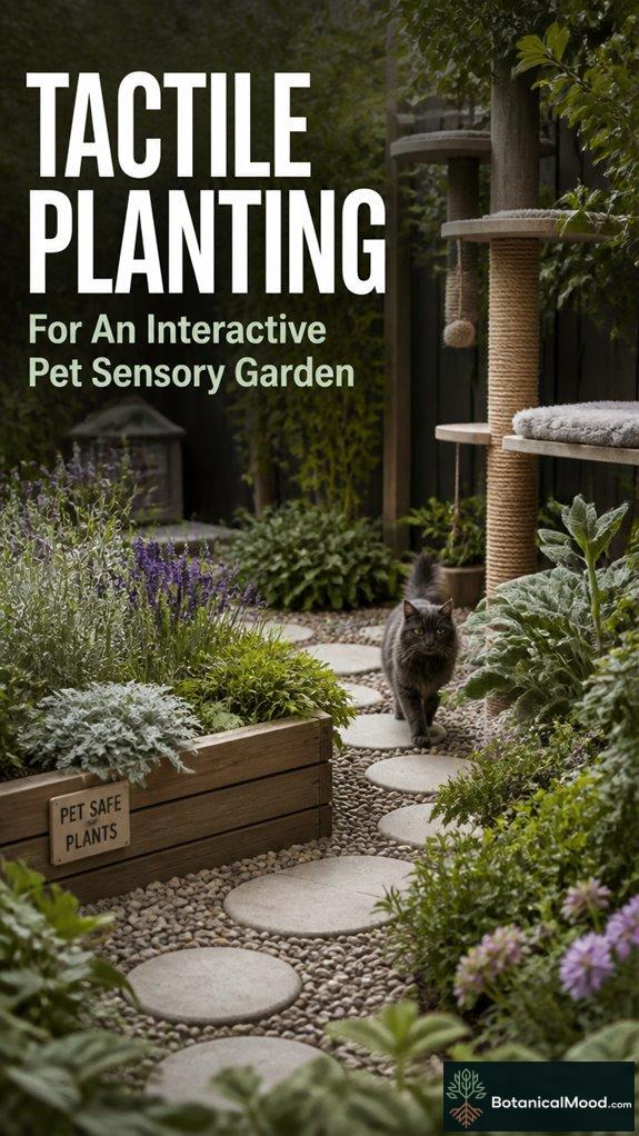 Tactile Planting For An Interactive Pet Sensory Garden