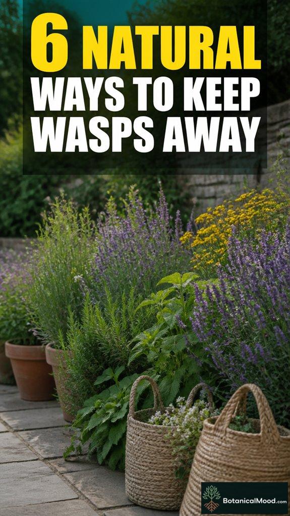 natural wasp deterrent methods