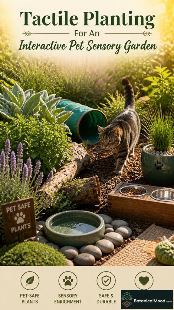 safe durable sensory garden