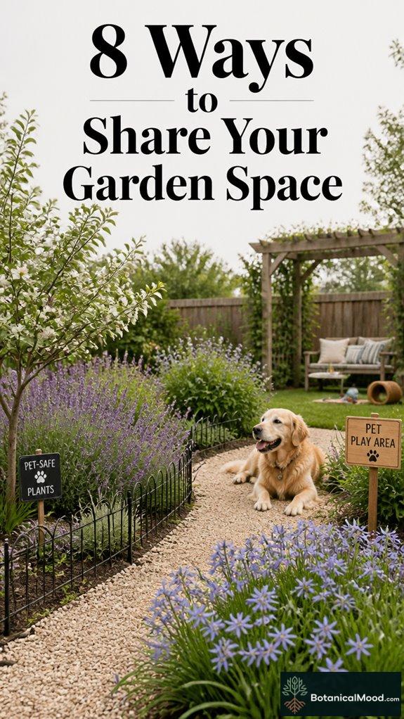 sharing garden space effectively