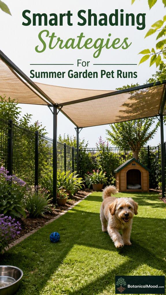 strategic shade structure placement