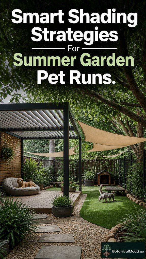 summer garden shading techniques