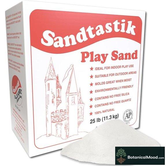 Sandtastik Sparkling White Play Sand 25 lb (11.3 kg)