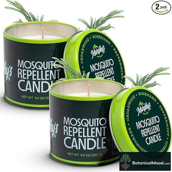 Murphy's Naturals Citronella Outdoor Mosquito Candles (2 Pack)