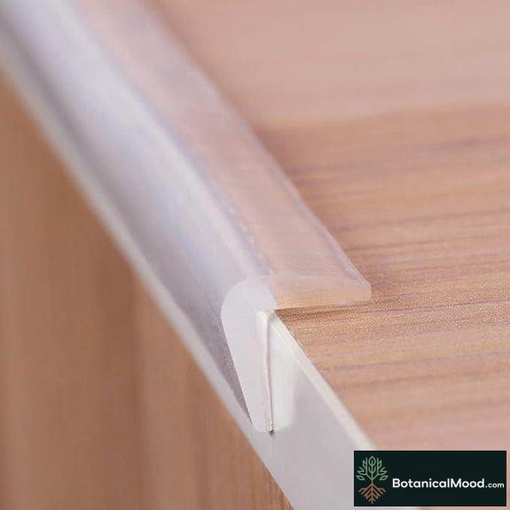 Silicone Edge Protectors for Baby Safety (3 ft)